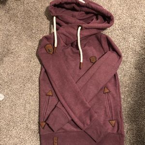Naketano Cowl Neck Hoodie